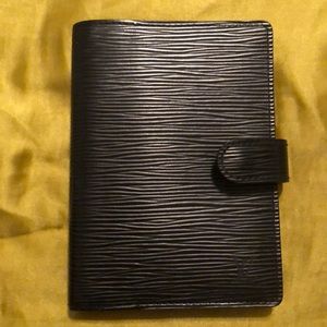 Authentic Louis Vuitton Small Epi Leather Agenda